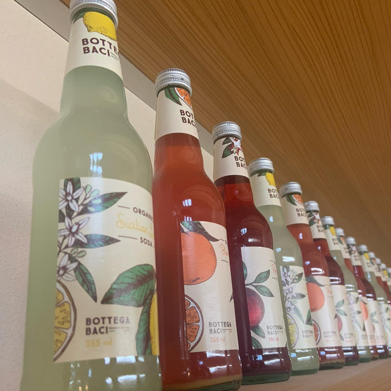 オーガニックソーダ　ブラッドオレンジ