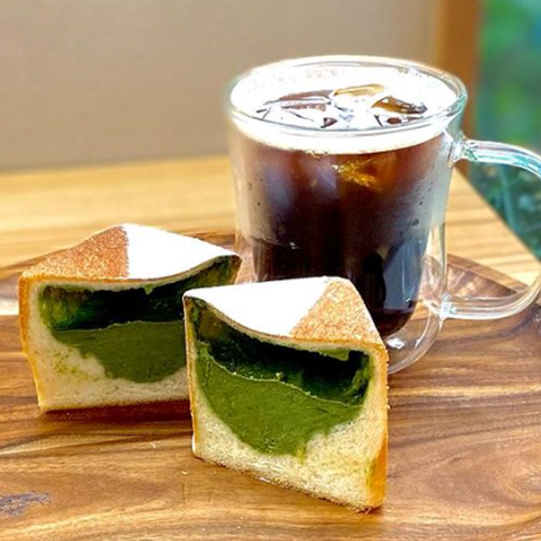 通販可<前日予約商品> アイスver.抹茶クリームパン