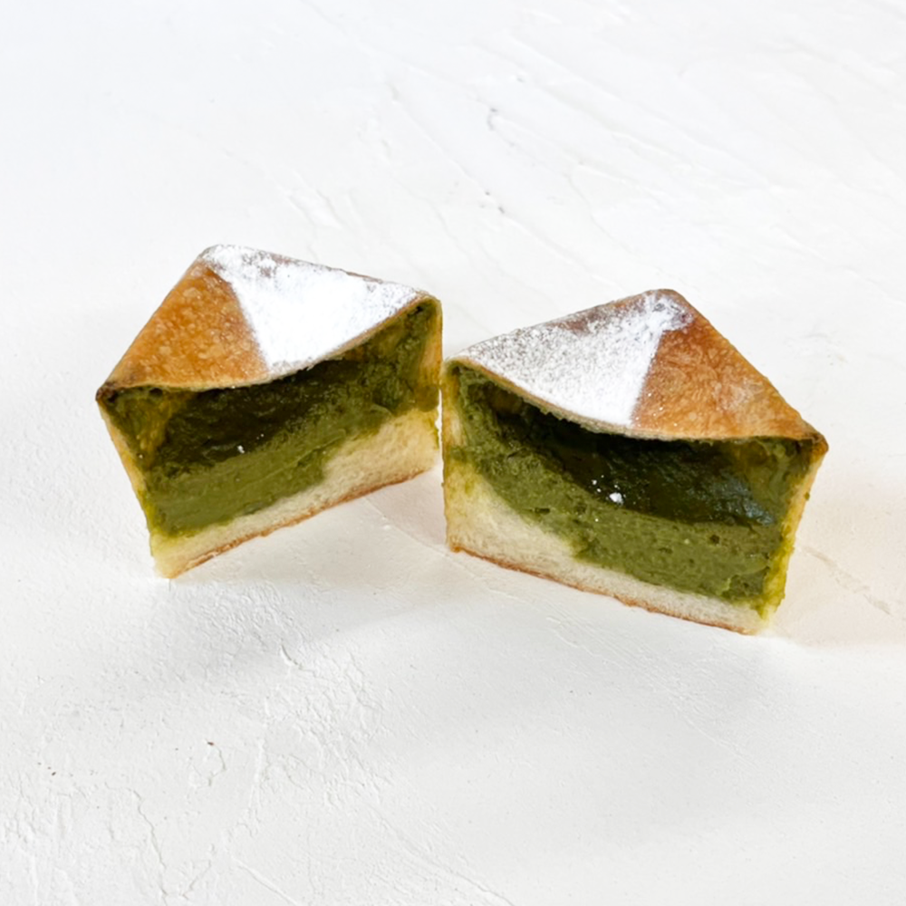 抹茶クリームパン