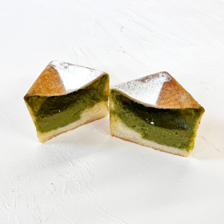 <9:00焼上> 抹茶クリームパン