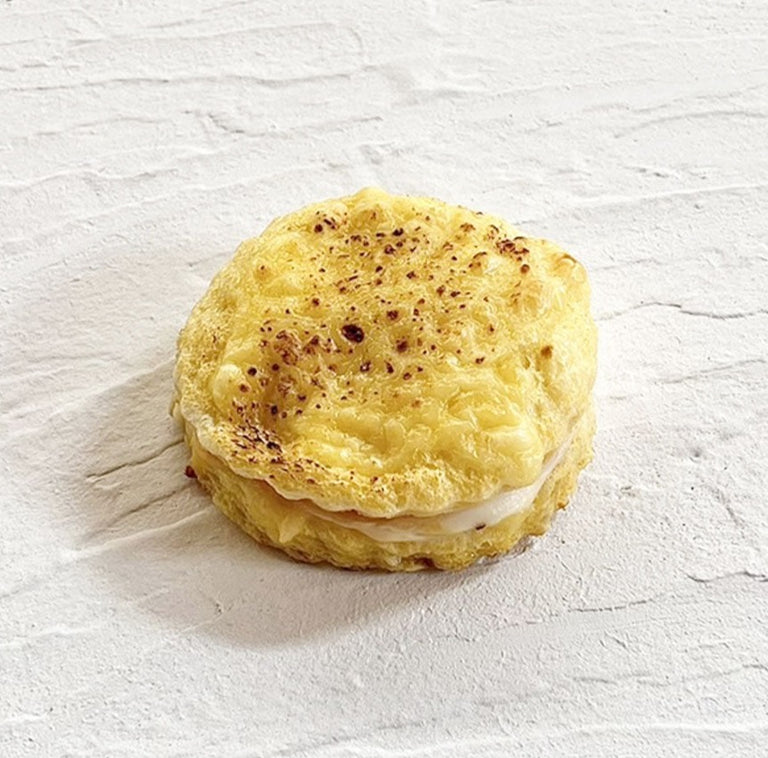 <9:30焼上> 白のクロックムッシュ