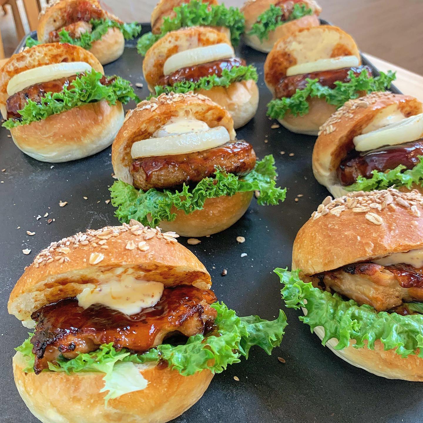 旨辛チキンバーガー